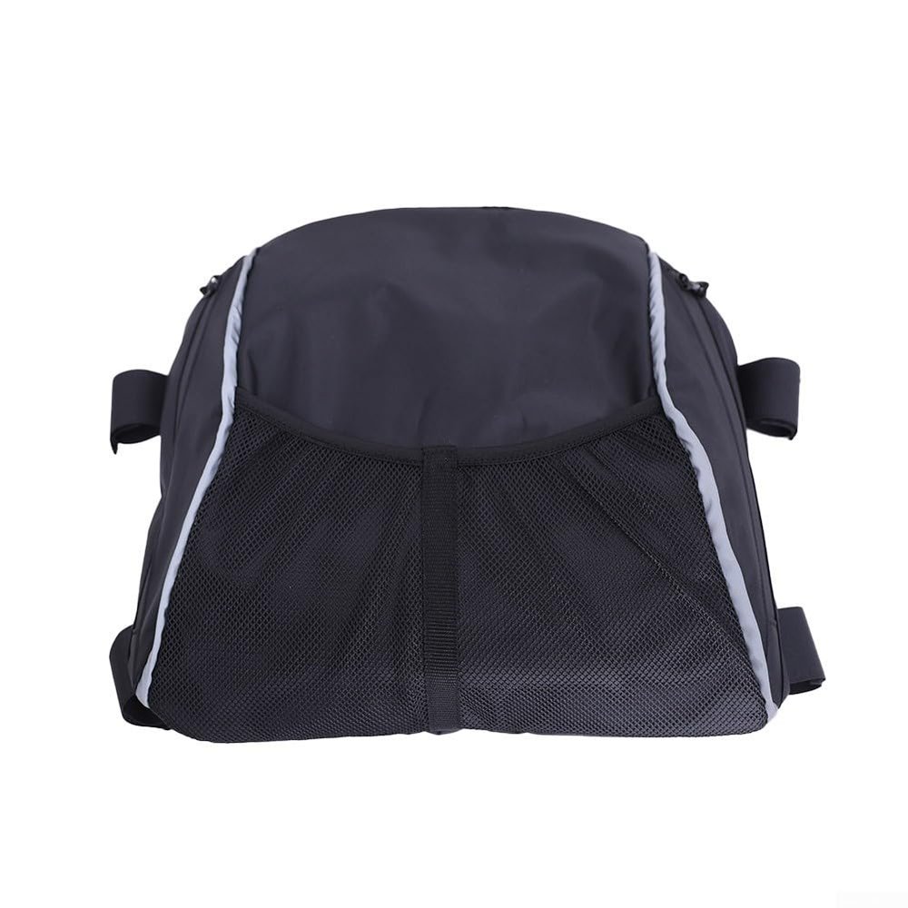 for KAYAK Seat Back Storage Bag, Mesh for KAYAK Chair Bag Oxford Fabric for Stand Up Paddleboard Organizer for Marine for KAYAKing Chair Backrest Seat(Black)