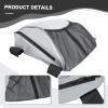 for KAYAK Seat Back Storage Bag, Mesh for KAYAK Chair Bag Oxford Fabric for Stand Up Paddleboard Organizer for Marine for KAYAKing Chair Backrest Seat(Black) view 2