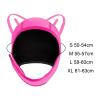 kowaku Cat Ears Diving Hood Surfing Cap Lovely Head Cover Thermal Hood Swimming Hat for Sailing Kayaking Winter Water Sports Adult, S view 2