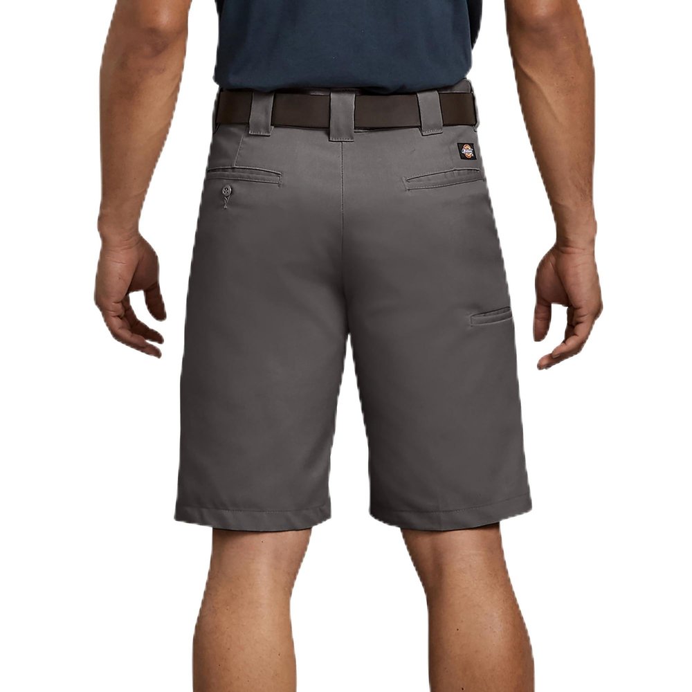Dickies Regular Fit Work Shorts, 11", Gravel Gray, 44