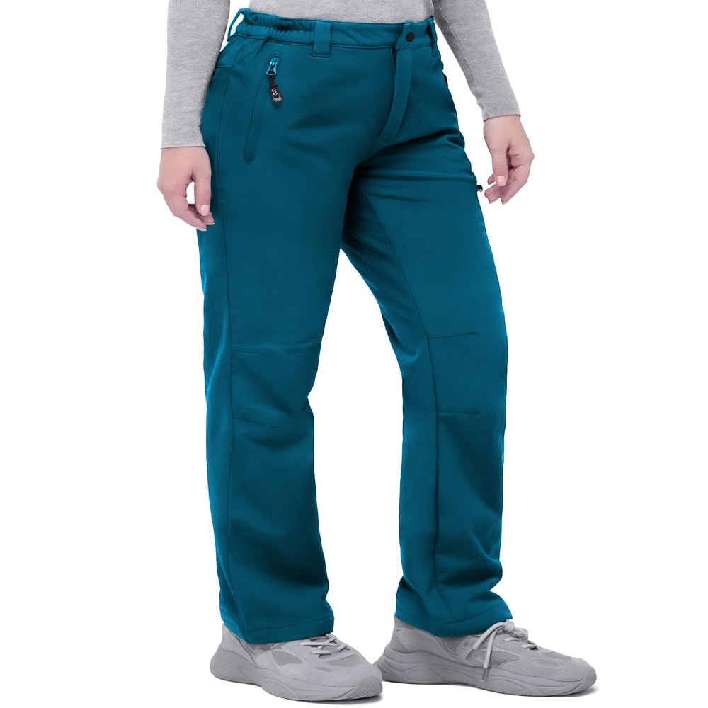 33,000ft Womens Hiking Pants Fleece Lined Snow Ski Winter Warm Snowboarding