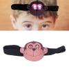 Animal Headlight, Kids Headlamps 2 Lighting Modes Monkey LED Flashligh, Camping Accessories for Boys Girls, Birthday, Hiking, Reading, Headlamps view 2