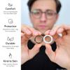 Rinfit Smart Ring Protector - Compatible with 8mm Smart Rings - Silicone Ring Cover for Working Out - ClassicFit - Stone, M view 3
