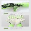 PLbSe Histarstore5 Soccer Goalkeeper Gloves Goalie Training Gloves Strong Grip Anti-Slip and Breathable for Adults and Children (White,8) view 3