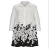 V Neck Lapel Casual Flowy Midi Dress Button Down Loose Shirt Midi Casual Long Midi Dresses for Womens with Pockets Plus Size view 3