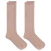 Dr. Scholl's Women's Graduated Compression Houndstooth Pattern Knee High Socks 2 Pair Pack, Beige, Fits Women's shoe size 4-10 view 3