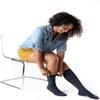 Dr. Scholl's Women's Graduated Compression Houndstooth Pattern Knee High Socks 2 Pair Pack, Beige, Fits Women's shoe size 4-10 view 4