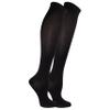 Dr. Scholl's Women's Graduated Compression Solid Pattern Knee High Socks 2 Pair Pack, Black, Fits Women's shoe size 4-10 view 1