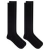 Dr. Scholl's Women's Graduated Compression Solid Pattern Knee High Socks 2 Pair Pack, Black, Fits Women's shoe size 4-10 view 4