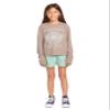 Volcom Girls Thermality Long Sleeve Shirt Moondust Medium view 1