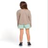 Volcom Girls Thermality Long Sleeve Shirt Moondust Medium view 2