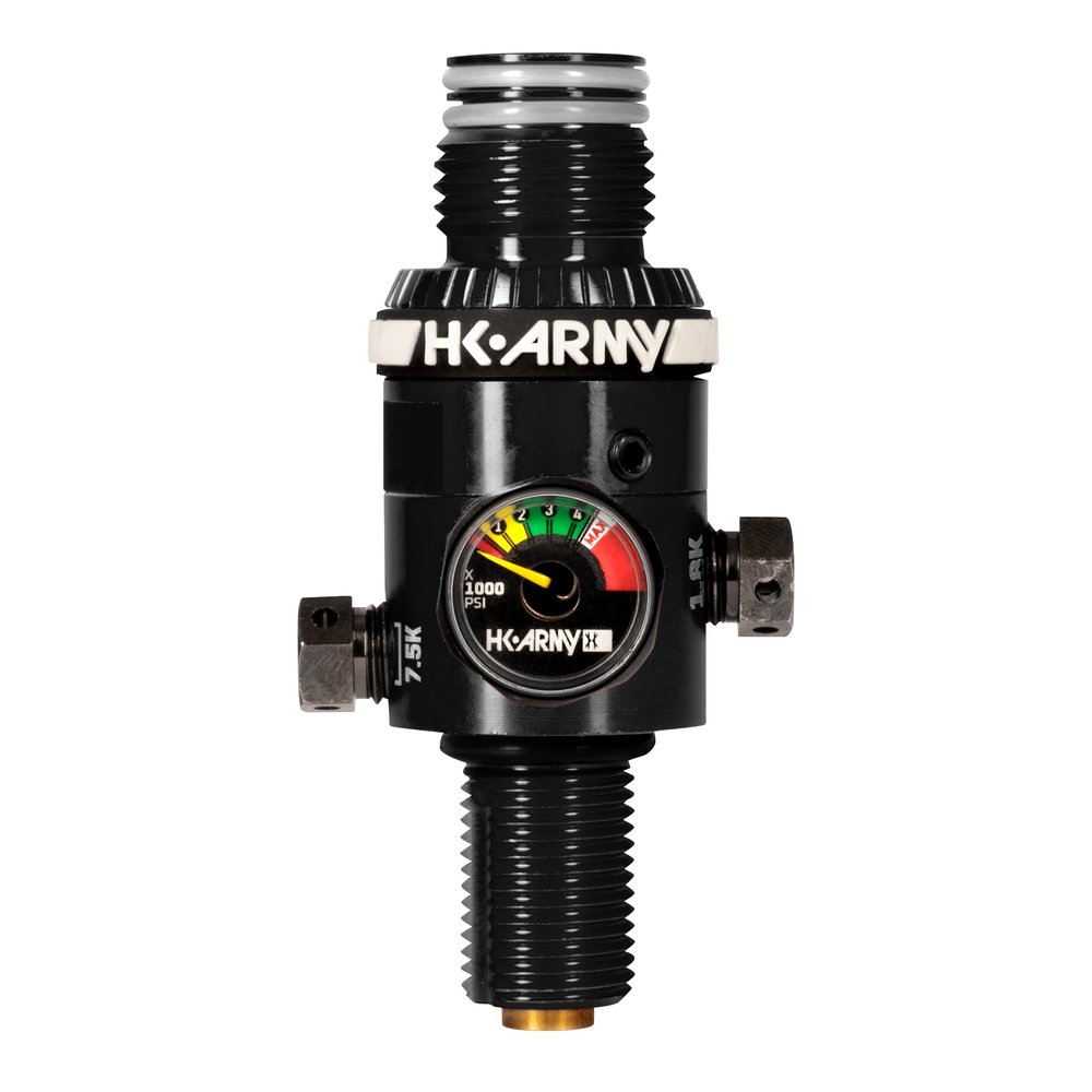 HK Army HP8 Paintball Air Tank Regulator - 800psi Output (Black)