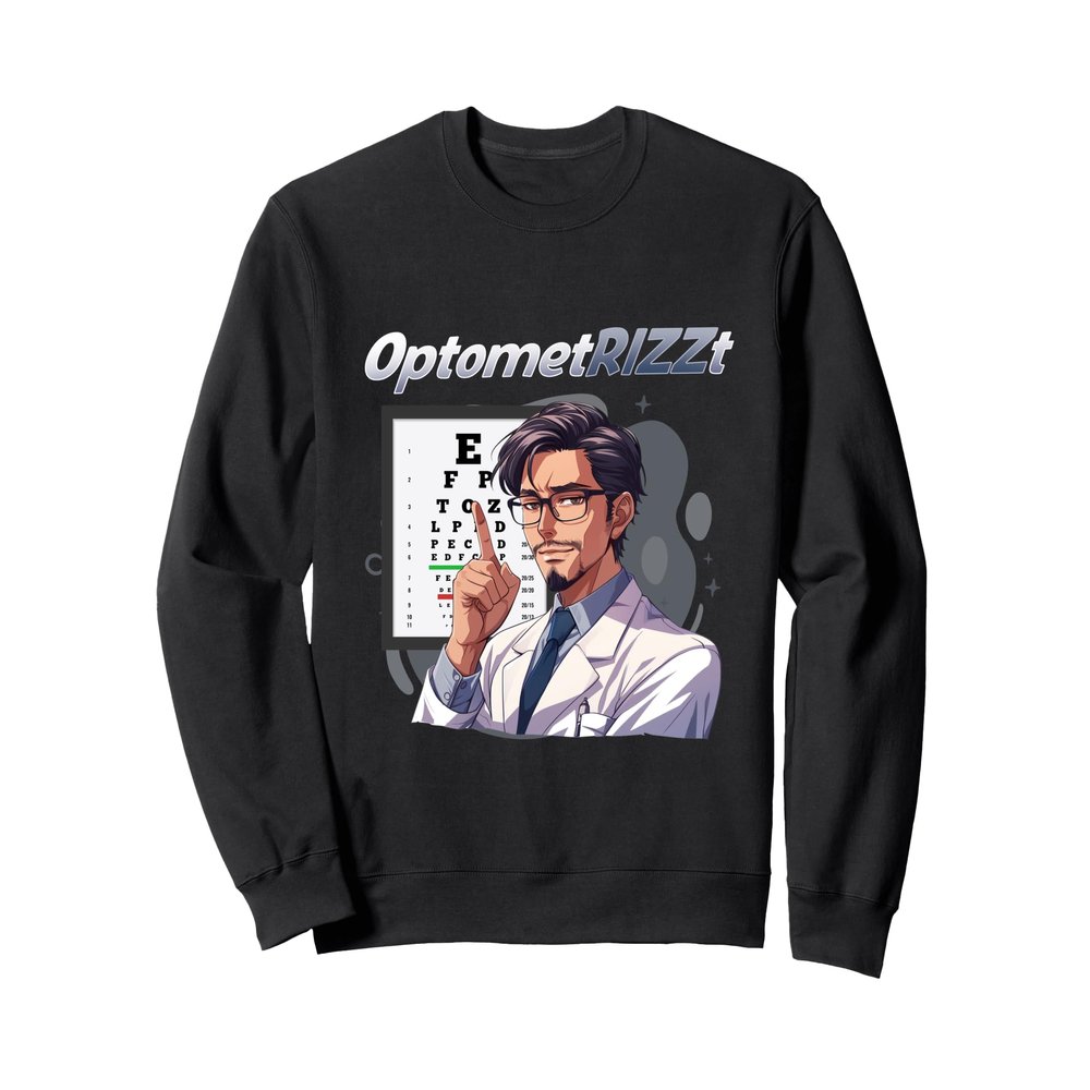 Funny "OptometRIZZt" - Optometrist Sweatshirt