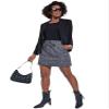 Royalty for Me Womens Drawstring Porkchop and Cargo Pocket Skort, Wavy Marble, S view 3