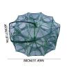 2025 New The Magic Foldable Fishing Trap, The Fishing Trap Fishing Kit Fishing Net, Auto-Foldable Strengthened Fishing Trap Net, for Fish Crawfish Crab (20 Holes35 * 80cm) view 3
