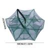 2025 New The Magic Foldable Fishing Trap, The Fishing Trap Fishing Kit Fishing Net, Auto-Foldable Strengthened Fishing Trap Net, for Fish Crawfish Crab (6 Holes25 * 60cm) view 3
