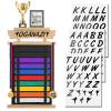 OGANAZI 10 Belts Karate Belt Display Rack with Personalized Stickers, Taekwondo Belt Display Holder with Bamboo Trophy Rack, Felt Martial Arts Belts Display Holder for Taekwondo, Karate, BJJ Gifts view 1