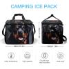 NHYDSPQ Camping Cooler Bag, Cool Rottweiler Dog Art Print Travel Picnic Bag Large Capacity Cooler Portable Cooler Bag All-Purpose Cooler, style view 2