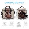 NHYDSPQ Camping Cooler Bag, Cute Owl Print Travel Picnic Bag Large Capacity Cooler Portable Cooler Bag All-Purpose Cooler, style view 2
