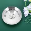 11 Year Anniversary Steel Gifts for Him Her Wedding Anniversary Day Gifts for Men National Boyfriends Day Gifts for Boyfriend Girlfriend Husband Gift from Wife Christmas Valentine Jewelry Tray view 2