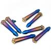 1PC Titanium Pocket Cip Fits for Griptillian 551 CQC, Custom Handmade Back Clip with 3PCS Titanium Screws view 3