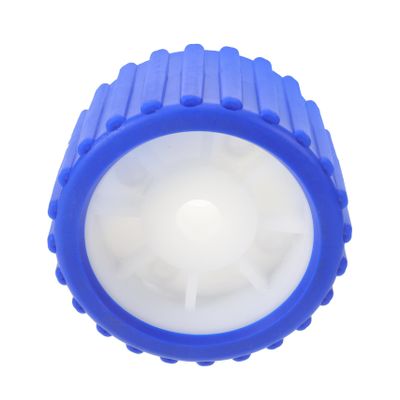 Gatuida Yacht Trailer Roller Ribbed Wheel for Use Easy Installation Smooth Rolling Boat Accessory for Trailers
