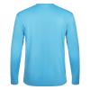 SG Edge Men's Rash Guard Shirts UPF 50+ Moisture Wicking Long Sleeve Chest Pocket Quick Dry Lightweight Blue,L view 2