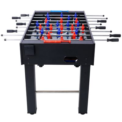 Tomkate 54-Inch Foosball Table Adult Size Game Table for Family, Kids & Adults, Includes 4 Foosballs & 1 Cup Holder, Perfect for Game Room, Home Entertainment, and Family Night (Black)