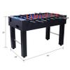 Tomkate 54-Inch Foosball Table  Adult Size Game Table for Family, Kids & Adults, Includes 4 Foosballs & 1 Cup Holder, Perfect for Game Room, Home Entertainment, and Family Night (Black) view 2