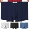 feichan ashion Men's Ice Silk Underwear, Soft Cooling Silky Ultrathin Breathable Comfortable Pack Boxer Briefs Men (S, 607) view 1