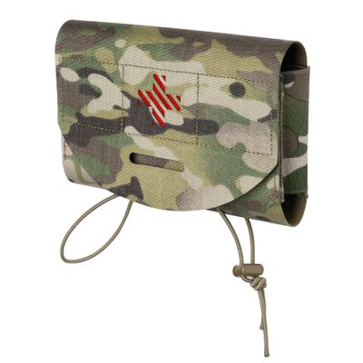 Tactical Medical Pouch MOLLE EMT First Aid Pouch IFAK Utility Pouch Portable Trauma Bag 500D Nylon for Tactical Belt and Vest(camo)