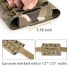 Tactical Medical Pouch MOLLE EMT First Aid Pouch IFAK Utility Pouch Portable Trauma Bag 500D Nylon for Tactical Belt and Vest(camo) view 4