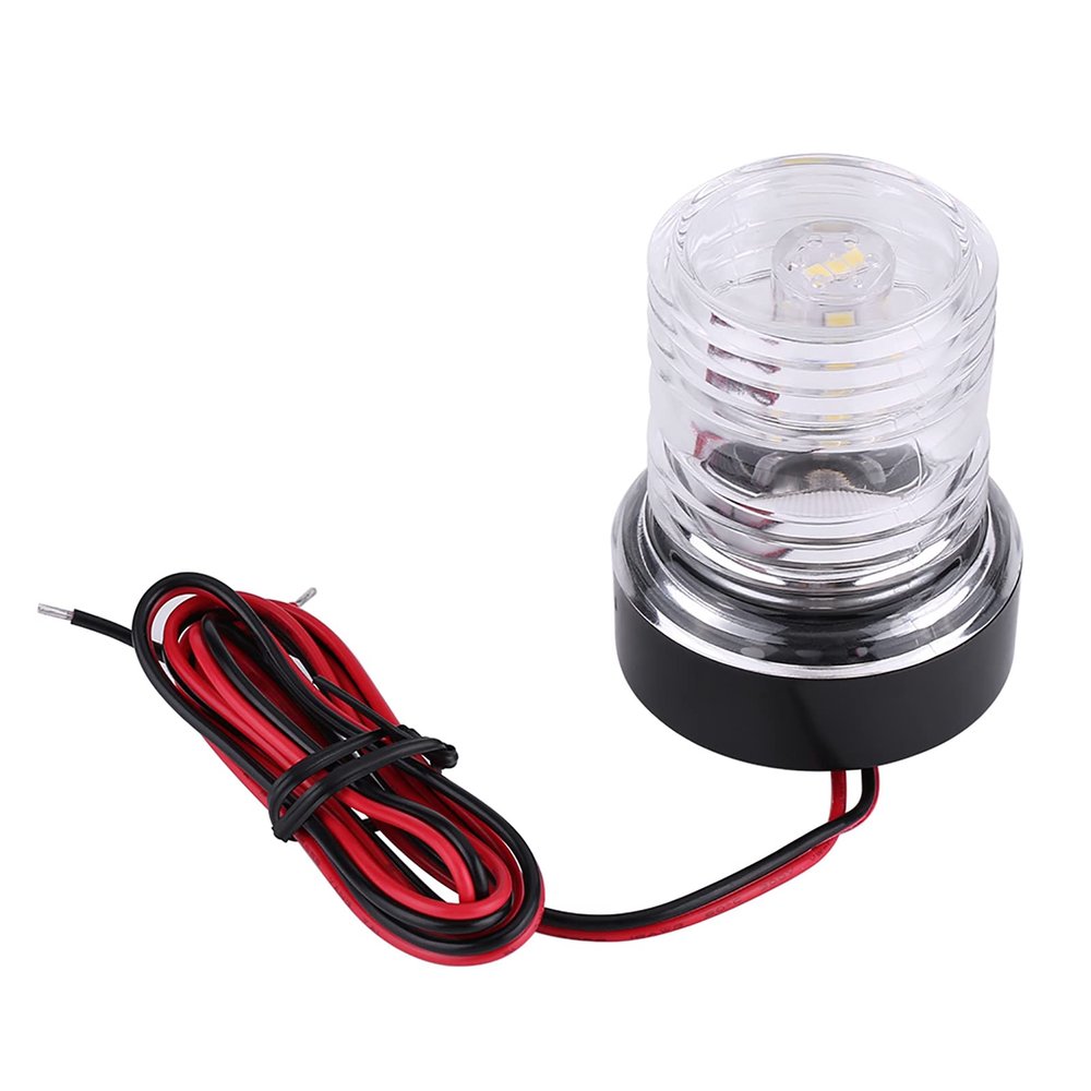 Marine Boat Yacht LED Anchor Light 12V Round White Navigation 360