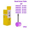 Bike Inner Tube for 23C/25C/28C/35C/40C, TPU Inner Tire Cycling Parts,Lightweight Purple for 700C Road Bikes, 32g/48g(3xgravel FV65) view 2