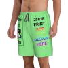 Design Personalized own Shorts with Text Photo Logo Custom Swim Shorts or Men Personalized Beach Shorts for Boyfriend Husband dad Funny Gift XL 13 LightGreen view 2