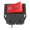 Long Service Life Waterproof Boat Type Switch, ON Off Rocker Switch, Stable for Industrial Use (1PCS) view 2