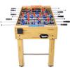 Tomkate 54-Inch Foosball Table  Adult Size Game Table for Family, Kids & Adults, Includes 4 Foosballs & 1 Cup Holder, Perfect for Game Room, Home Entertainment, and Family Night (Brown-B) view 1