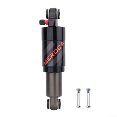 Mountain Bike Rear Shock Absorber 125/150/165/190/200mm, Bike Bicycle Cycling Air Rear Suspension Shock Lockout For MTB, Air Pressure Adjustable (150mm)