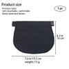 Sndperiexam 1 Pc Black Maternity Pants Extender, Adjustable Pregnancy Pants Extender for Jeans Button Extender No Sewing Instant Waist Extenders Elastic Pant Extenders for Pregnant Women Intimates view 3