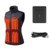 Venustas Women's Heated Vest(3XL) and Extra Mini Battery Pack(4800mAh) view 1