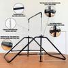 MARFULA Kip Bar Folding Gymnastic Bar with 5 FT Base Length 9 Height Levels Gymnastic Training Bar for Girls and Boys Between 3-9 Years Old at Home and Club Use view 4