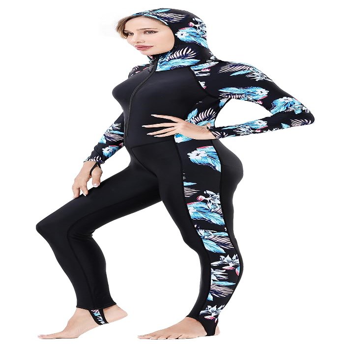 REALON Diving Skin Suit for Women Men, Full Body Scuba Dive Swimming Thin Swimsuit, One Piece UV Protection Quick Dry Rash Guard Swimwear Surfing Snorkel Kayak Water Sport