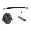 LHAIQQ Valve Adapter Air Pump Extended Nozzle Hose Compatible with Xiaomi M365 Electric Scooter Copper Valve Accessories(Air Nozzle) view 3
