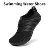Limberun Mens Womens Water Shoes Swimming Beach Pool Shoes for Men Women Quick Dry Non-Slip Comfortable Black/Grey 13.5W/12.5M view 4
