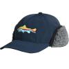 EDTREK Windproof and Waterproof Winter Hat with Sherpa Lined Ear Flap - Ultra Performance Blaze Orange and Camo Hunting Hat (US, Alpha, X-Large, Navy) view 2