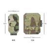 Hanglong Single Double Row 45  Angled Molle Tactical Belt Adapter Board Outdoor Camoufla view 3