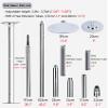 Portable Dance Pole Home Fitnes High Ceiling Dancer Pole 45 MM, Apartment Home Gym Dancing Poles Beginners Friendly Dance Spin Trainer with Self Spinning Plate & Base, Flying Dance Pole for Stripper P view 4