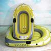 Yaoliucp Inflatable Boat Inflatable Boat Set Thickened Rowing Boats for Kids Yellow One Person, Inflatable Boats for Kids, STANDARD view 4