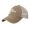 CHENYONAS The Pew Pew Life Outdoor Washed Denim Mesh Hat Denim Baseball Cap Cowboy Hat view 1