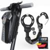 Mezelon Scooter Lock, 8mm Chain Locks Security Anti-Theft Bike Lock with 3 Keys and Waterproof Scooters Bag Electric Scooter Accessories for E-Bike/Motorcycle/Bicycle/Electric Scooters view 1